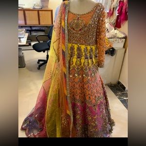 New beautiful colorful suit Samsara by Khadija Batool